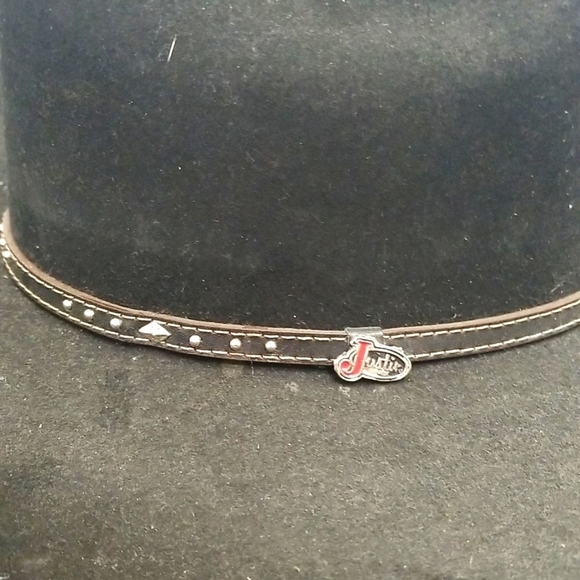 Size 56 7 Justin western hat - Picture 2 of 5